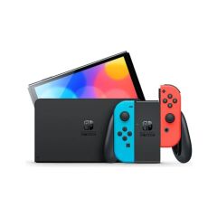 Nintendo Switch Oled 64 Gb Konsol Oled Model Kırmızı Mavi Beyaz Renkli