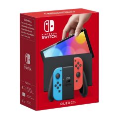 Nintendo Switch Oled 64 Gb Konsol Oled Model Kırmızı Mavi Beyaz Renkli