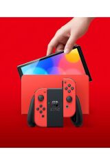Nintendo Switch Oled 64 Gb Konsol Oled Model Kırmızı Mavi Beyaz Renkli