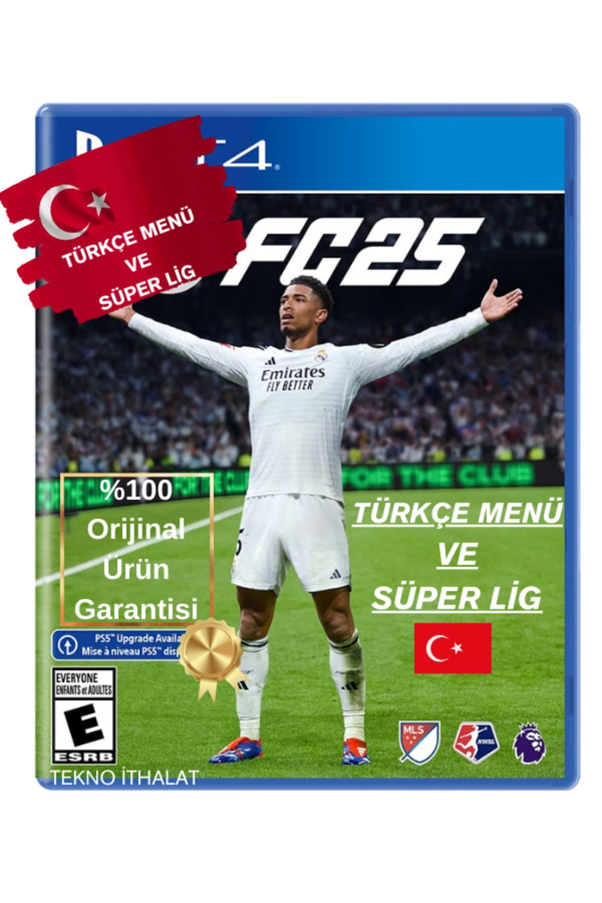 Ps4 Fc 25 Süper Lig Türkçe Menü Standart Sürüm Bandrollü Ve Güvenlik Şeritli Orijinal Oyun