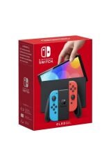 Nintendo Switch Oled 64 Gb Türkiye Uyumlu Şarj Adaptörlü Konsol - Kırmızı/mavi Ithalatçı Garantili