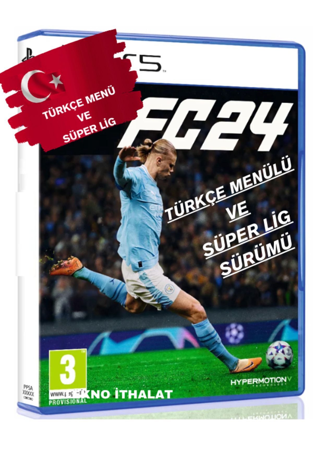 Fc 24 Süper Lig Türkçe Menülü Sürüm Fc 24 Ps5 Oyun Türkçe - Bandrollü Ve Güvenlik Şeritli Oyun