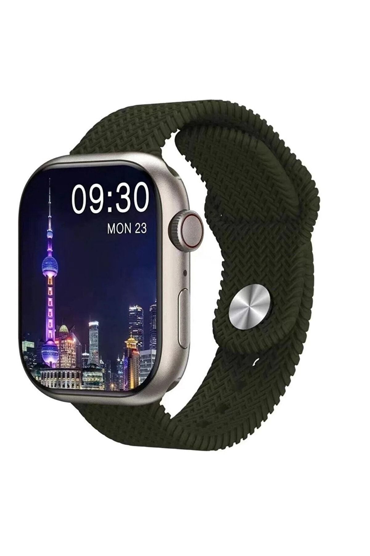 Hk9 Pro Max 2.02 Uyumlu Full Amoled Ekran Kordon Kiliteme 2023 Serisi 45mm Gps Siri Akıllı Saat hk9