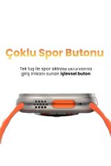 Hk9 Pro Max 2.02 Uyumlu Full Amoled Ekran Kordon Kiliteme 2023 Serisi 45mm Gps Siri Akıllı Saat hk9
