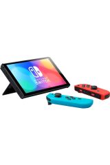 Switch Oled Oyun Konsol (distribütör Garantili) Pal Kırmızı Mavi