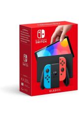 Switch Oled Oyun Konsol (distribütör Garantili) Pal Kırmızı Mavi