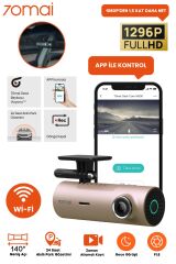 70mai M300 Araç Kamerası 1296p Siyah Rose Gold