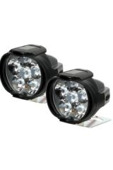 Evrensel 2 Adet Motosiklet Far Scooter Sis Spot Işık Led