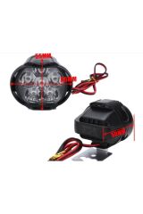 Evrensel 2 Adet Motosiklet Far Scooter Sis Spot Işık Led