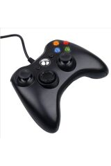 Xbox 360 Bilgisayar Pc Uyumlu Oyun Kolu Usb Girişli Kablolu Joystick Gamepad Wired