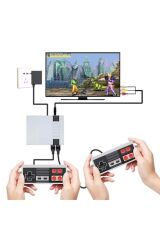 Retro 620 Oyunlu Nostalji Tv Atari Oyun Konsolu 2 Kollu Set (SCART BASLIKSIZ)