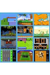 Retro 620 Oyunlu Nostalji Tv Atari Oyun Konsolu 2 Kollu Set (SCART BASLIKSIZ)