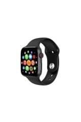 Akıllı Saat Smart Watch Türkçe Menü Arama Cevaplama Modu Sporcu Saati Konuşma Özelliği T500 (Siyah)