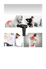 Lcd Ekranlı A Plus Masaj Tabancası Kas Egzersiz Gevşeme Fitness Aleti