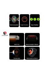 Watch Akıllı Saat Bluetooth Ultra Akıllı Saat Ios Ve Andorid Uyumlu Smartwatch Spor Ve Sağlık Sensör