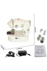 Mini Ev Tipi Taşınabilir Dikiş Makinesi Pedallı Sewing Machine