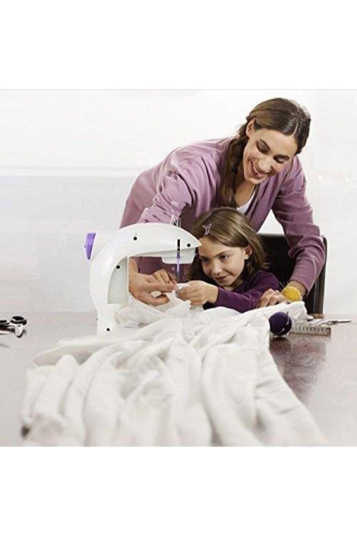 Pedallı Mini Ev Dikiş Makinesi Sewıng Machine Sm202a