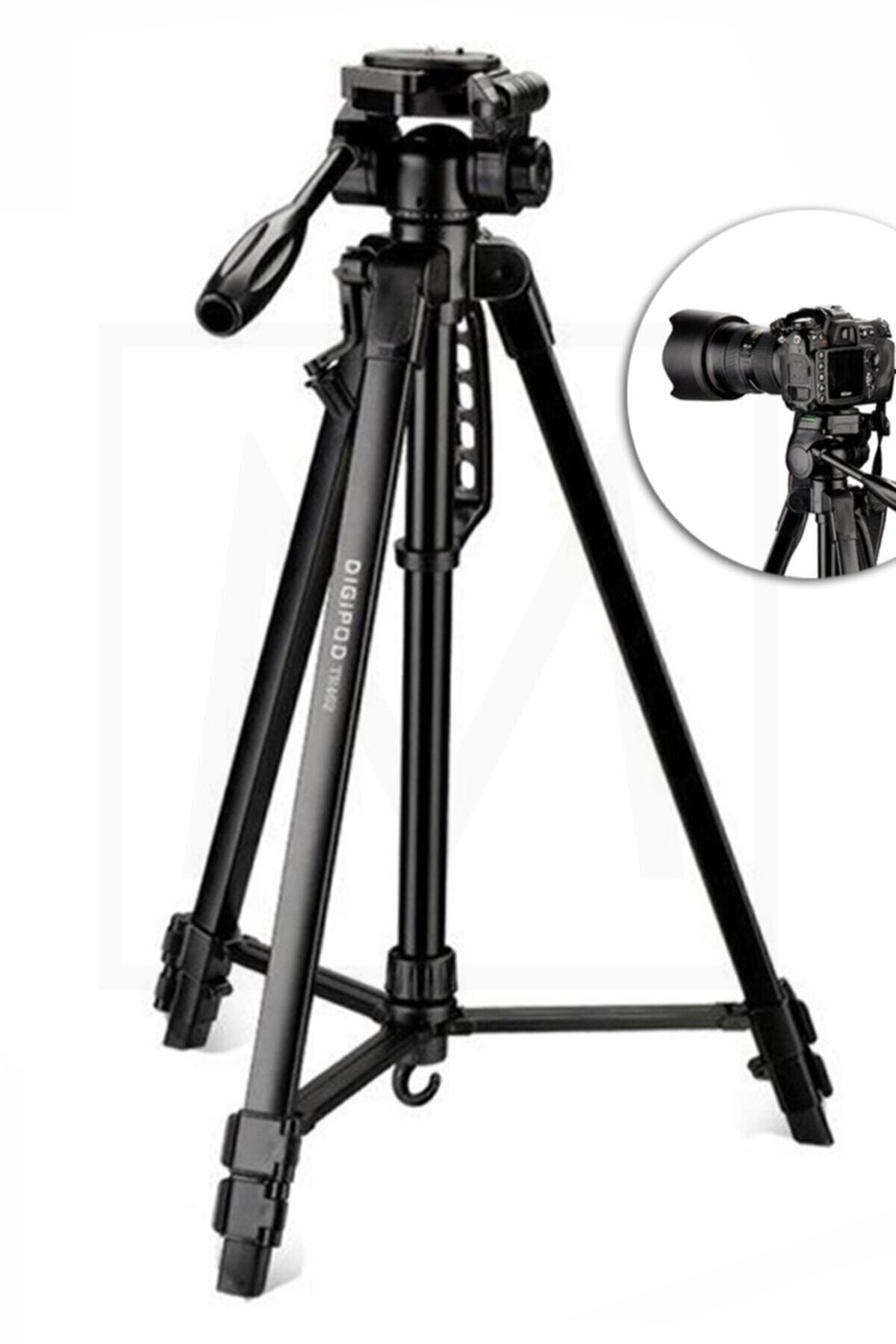 Dıgıpod Professional Kamera Video Tripod 170 Cm Tr-472 615 Mm Profesyonel Çantalı Trıpod