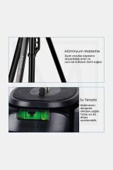 Dıgıpod Professional Kamera Video Tripod 170 Cm Tr-472 615 Mm Profesyonel Çantalı Trıpod