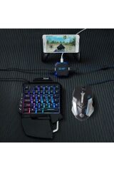 Pubg Oyun Konsolu 3in1-klavye Mouse Bağlayıcı