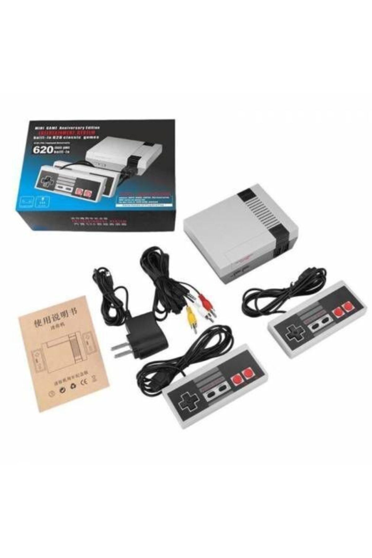 Retro Mini Game 620 Oyunlu Klasik Televizyon Atarisi Av Bağlantılı