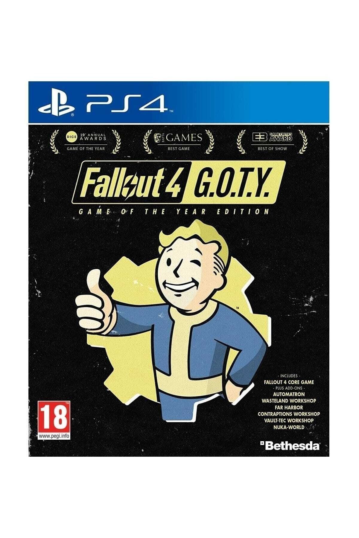 Fallout 4 Game of the Year Edition PS4 Oyun